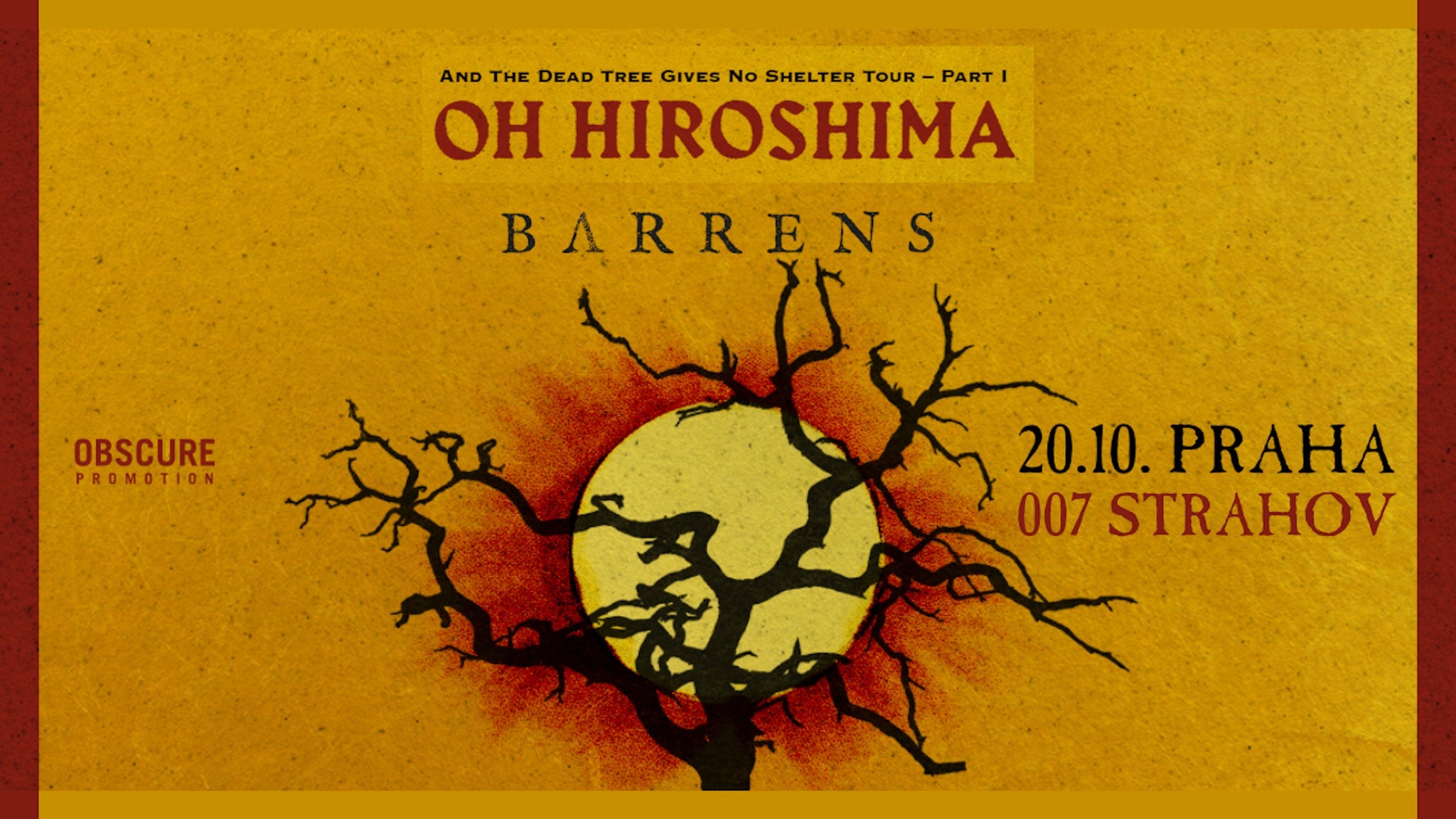 Oh Hiroshima – Tour 2026